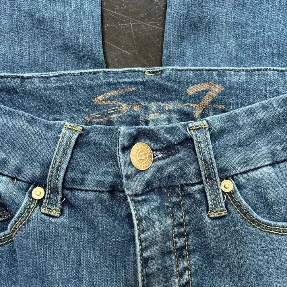 Seven7 Highrise Tummyless Skinny jeans woman’s size‎ 10 - Picture 6 of 9